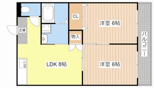 フォルサⅠ号館の物件間取画像